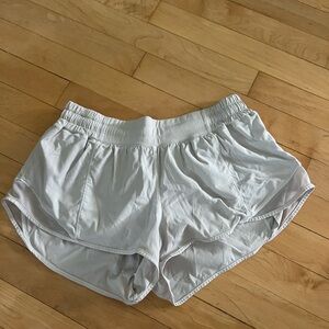 Women's Lululemon White Shorts